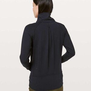 Lululemon High Lines Pullover Turtleneck Black Size 4